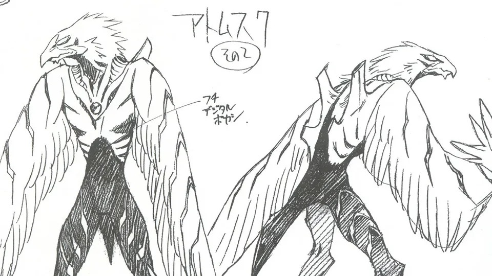 Atomsk, the pirate king and desire of Haruko | Concept by Yoshiyuki Sadamoto