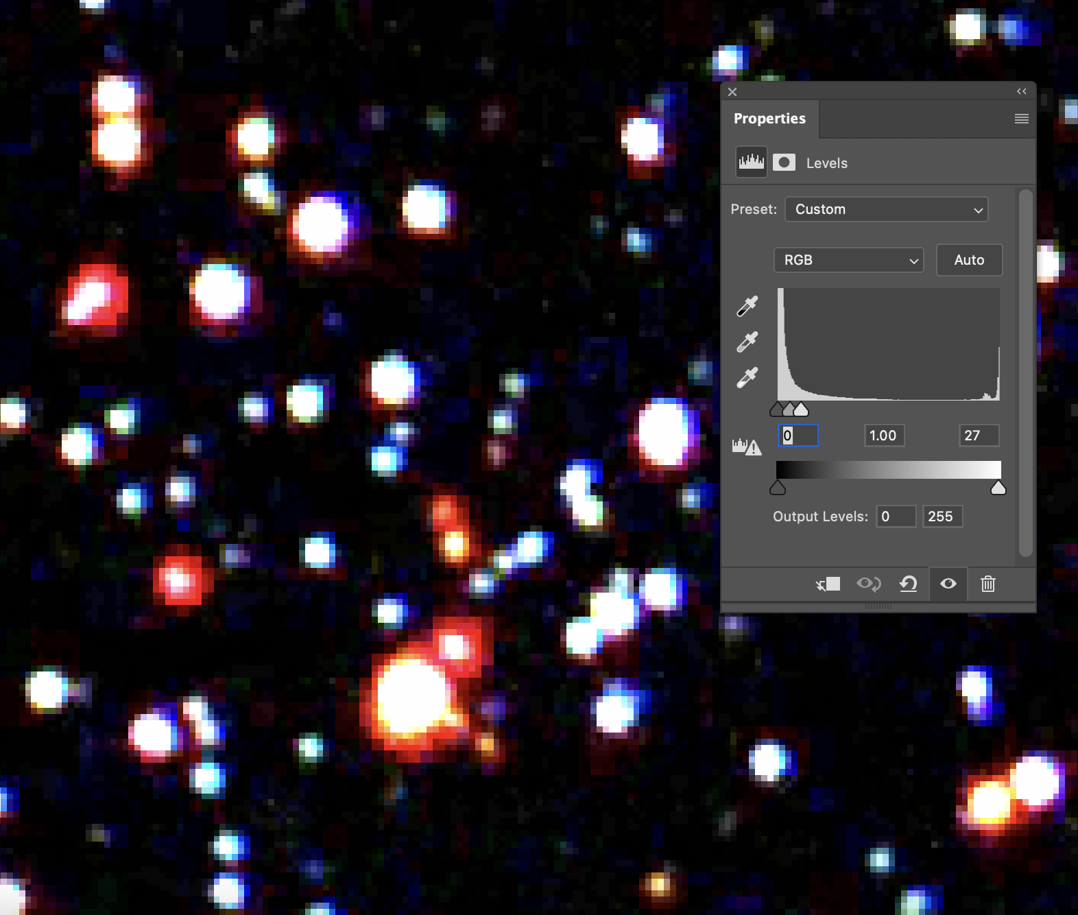 Even with digital artifacts, we can deduce a lot about the analogue pipeline.